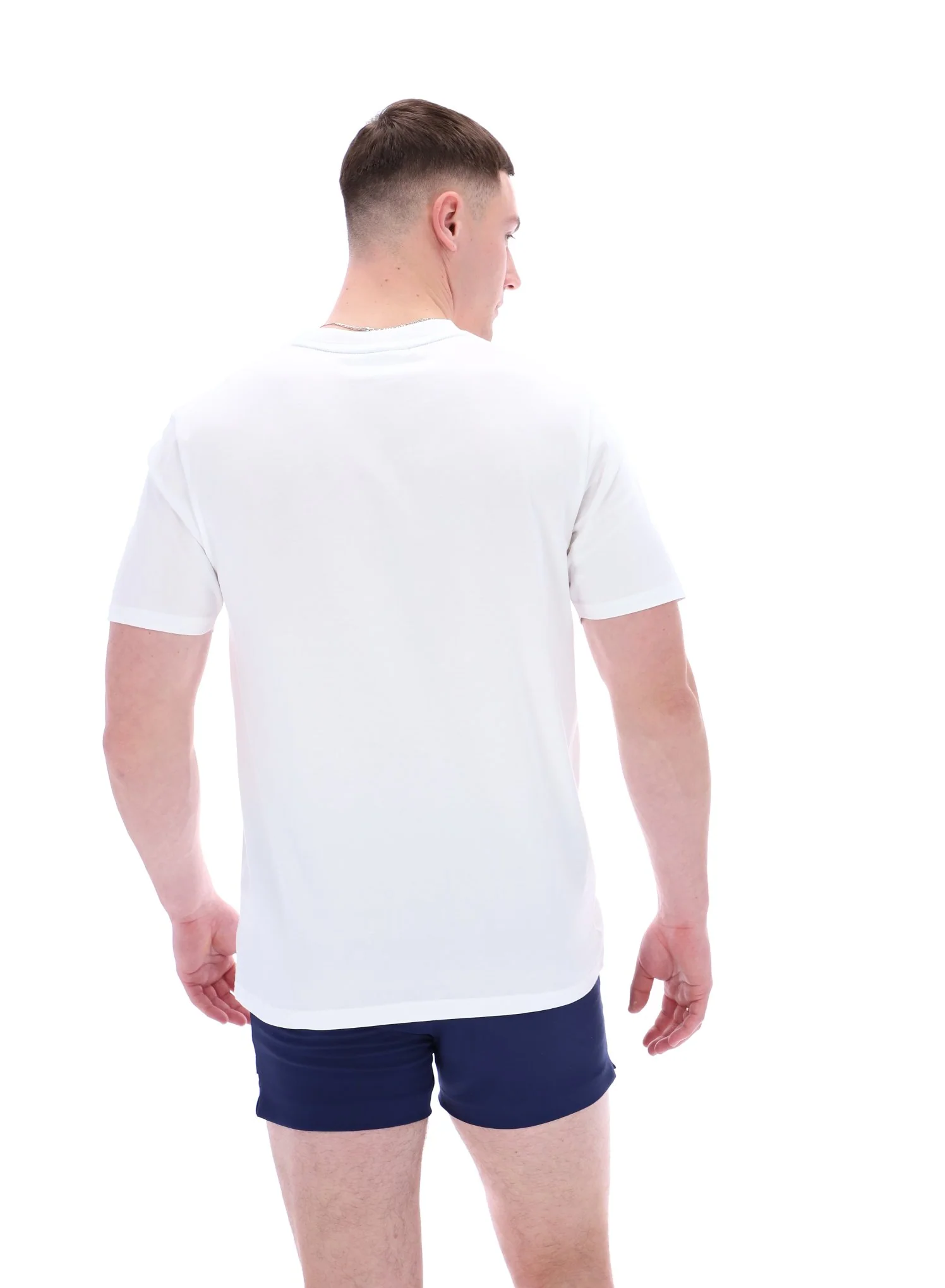 White Williams Contrast Piping T-Shirt - Image 8