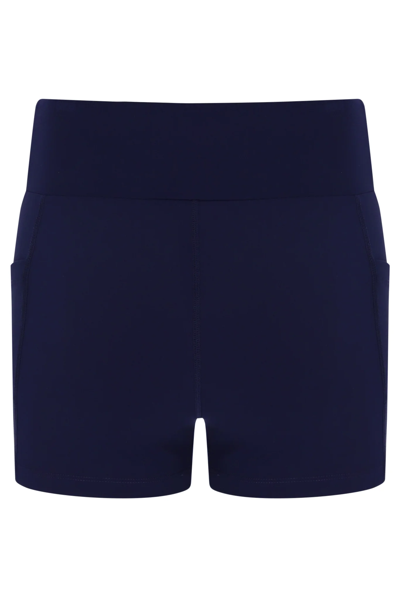 Neon Orange Women’s Jersey Dress with Inner Shorts - Image 4