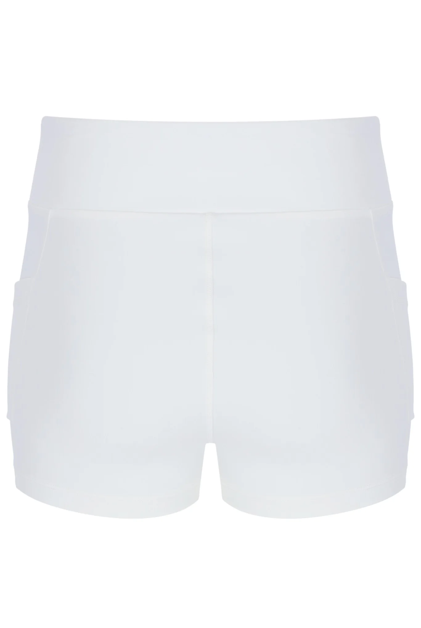 Off White Women’s Mesh Jersey Dress with Inner Shorts - Image 4