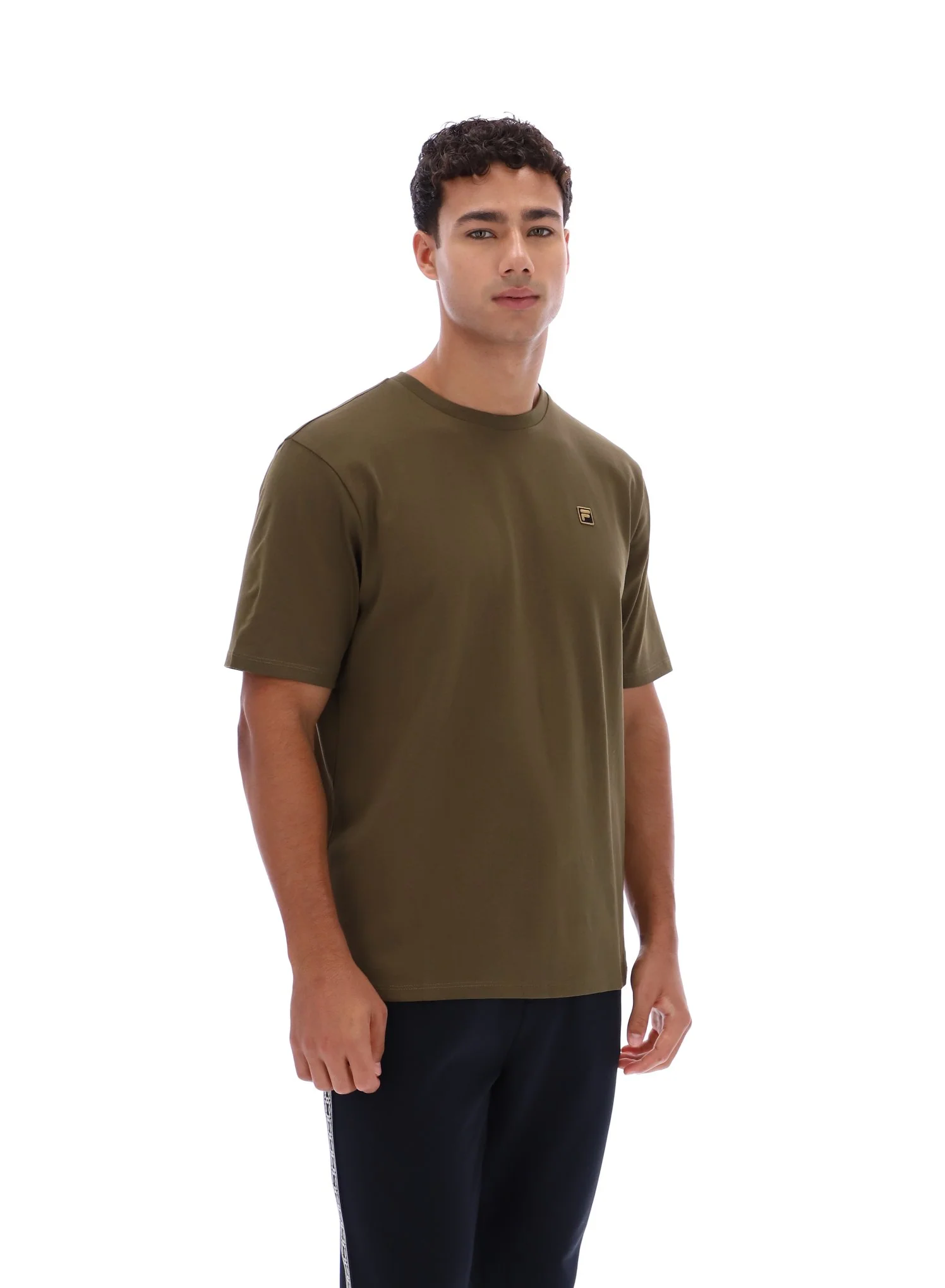 Dark Olive Yaxley 3 Premium T-Shirt - Image 6